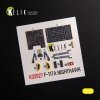 KELIK K32027 F-117A - Type 1 interior 3D decals for Trumpeter kit 1/32
